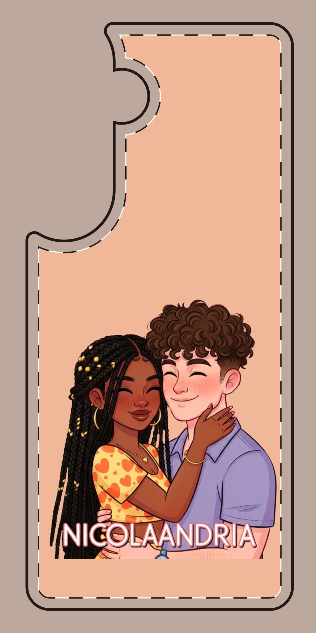 Colorful Phone Cases for Couples, Cute Phone Cover, Personalized Phone Case, Couple Gift, Unique Phone Accessory