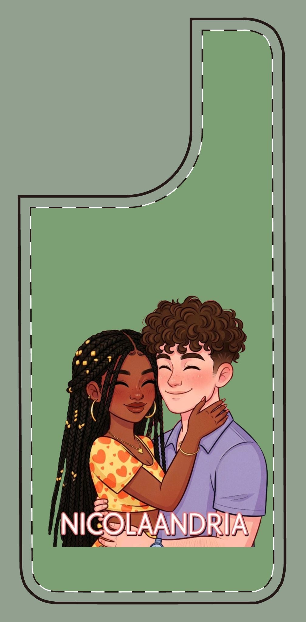 Colorful Phone Cases for Couples, Cute Phone Cover, Personalized Phone Case, Couple Gift, Unique Phone Accessory