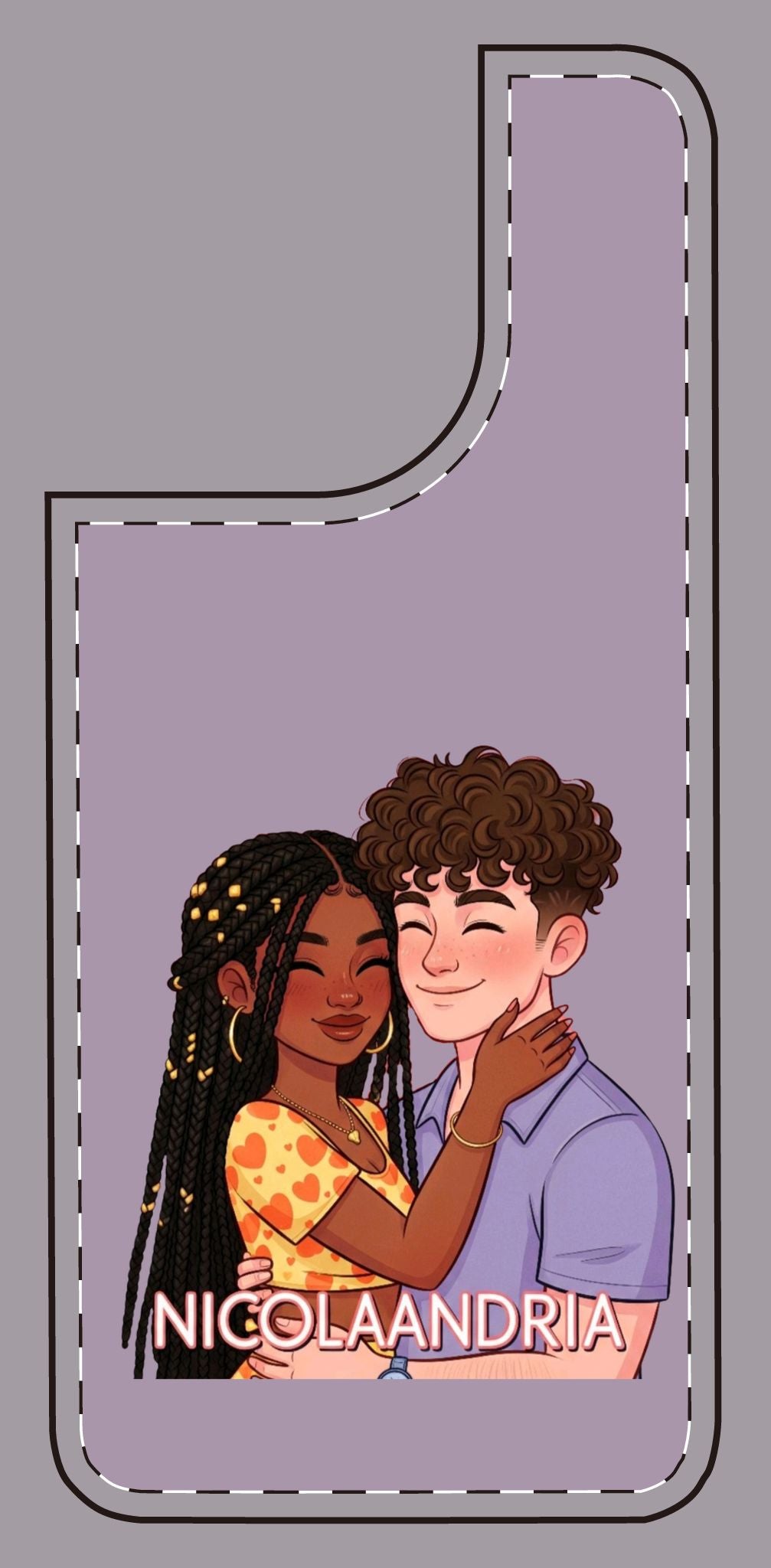Colorful Phone Cases for Couples, Cute Phone Cover, Personalized Phone Case, Couple Gift, Unique Phone Accessory