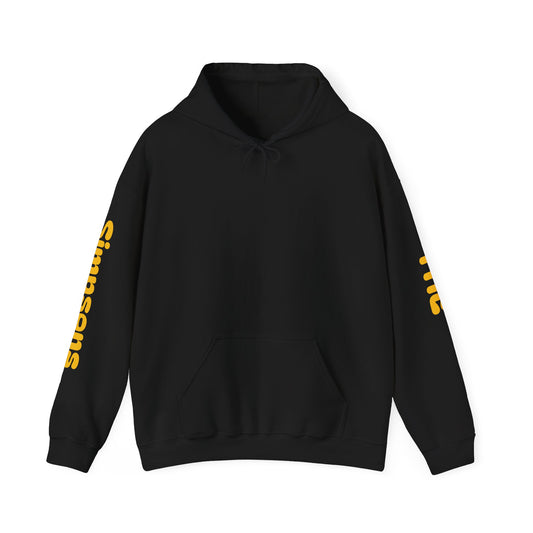 Chill Vibes Unisex Hooded Sweatshirt - Vintage Bart, Cool Streetwear, Gift for Him, Her, Fall Fashion, Casual Hoodie