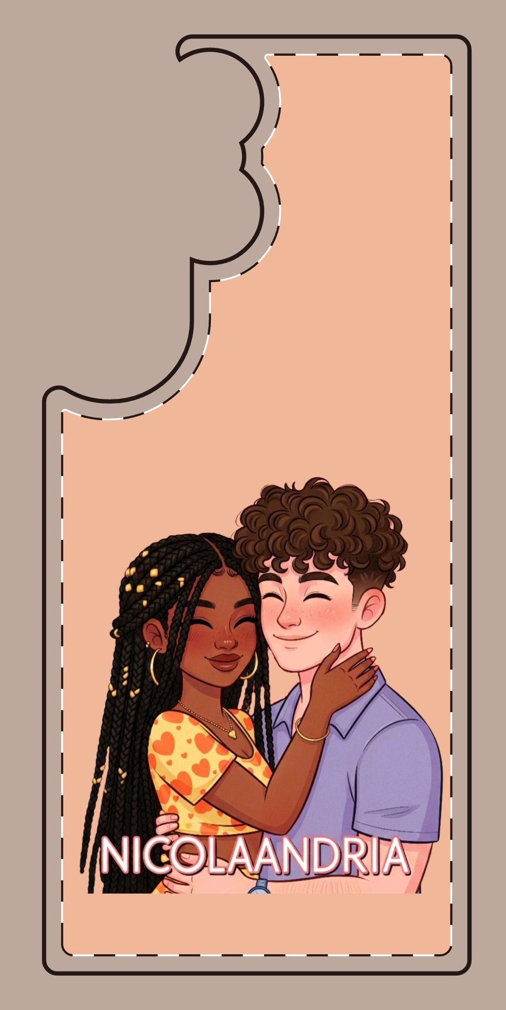 Colorful Phone Cases for Couples, Cute Phone Cover, Personalized Phone Case, Couple Gift, Unique Phone Accessory