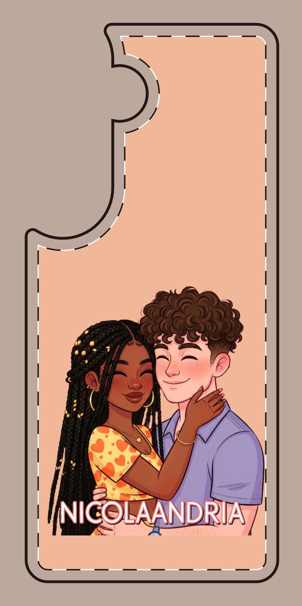 Colorful Phone Cases for Couples, Cute Phone Cover, Personalized Phone Case, Couple Gift, Unique Phone Accessory