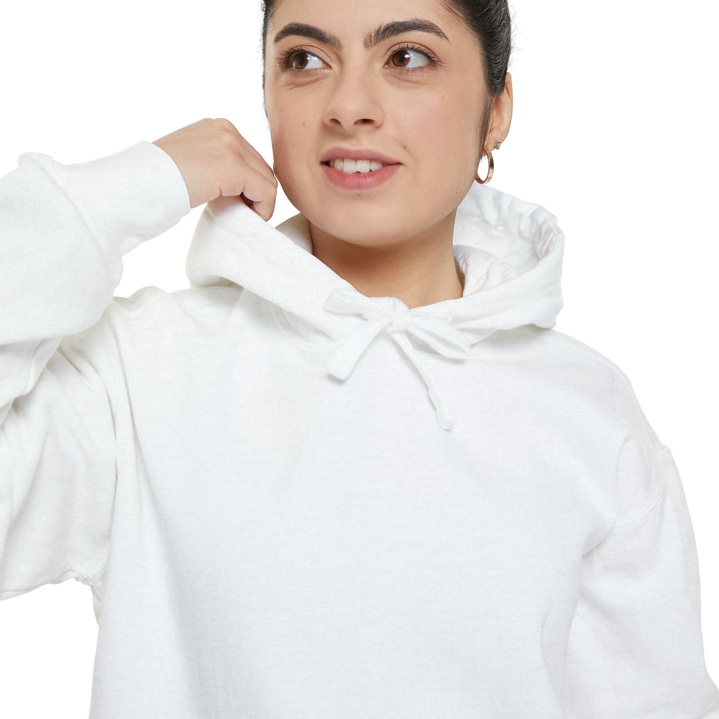 Cute Dog Hoodie - Unisex Garment-Dyed Sweatshirt, Cozy Gift for Dog Lovers, Motivational Apparel, Perfect for Relaxing Days, Casual Wear