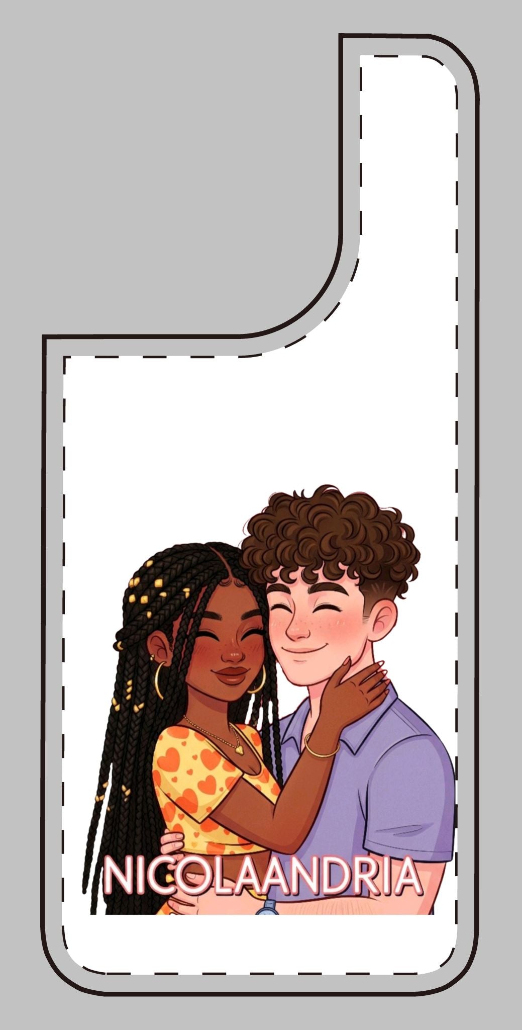 Colorful Phone Cases for Couples, Cute Phone Cover, Personalized Phone Case, Couple Gift, Unique Phone Accessory